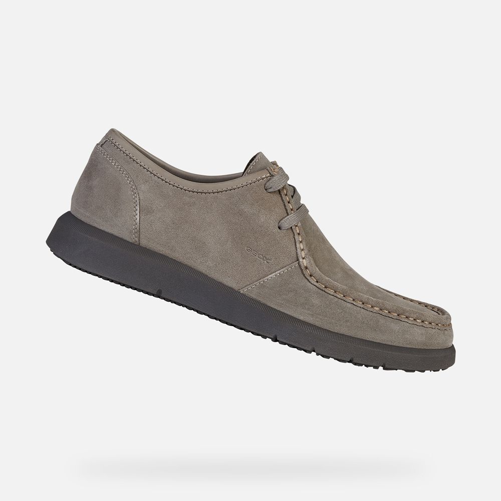 Sapatos Casuais Geox Homem Cinzentas - Errico - CQJID6341
